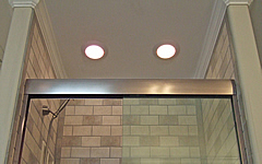 bathroom shower lighting